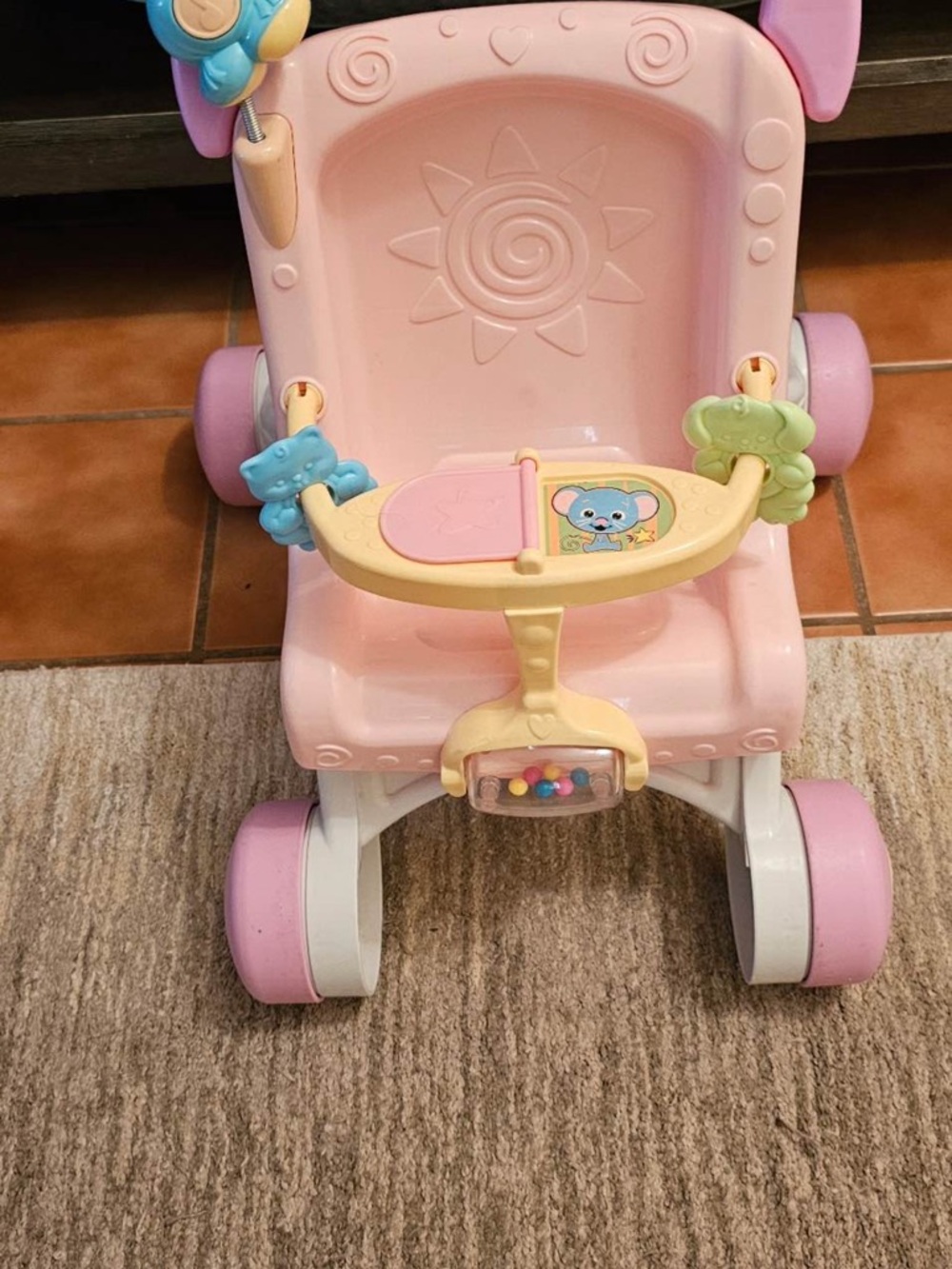 Fisher-Price Brilliant Basics Stroll-Along Walker